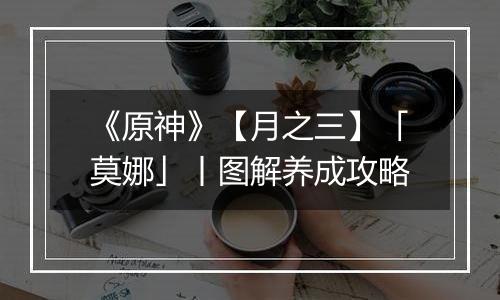 《原神》【月之三】「莫娜」丨图解养成攻略